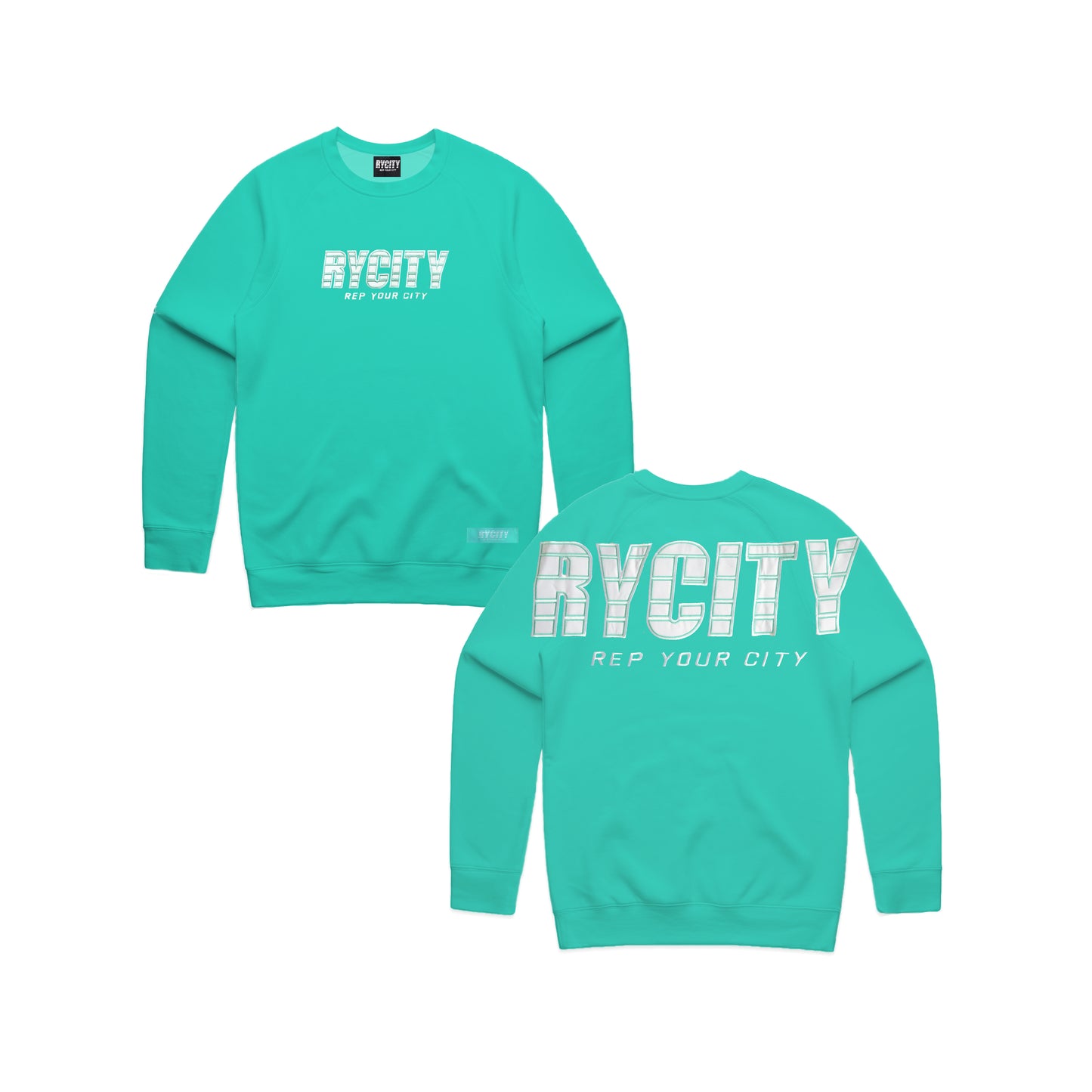 RYCITY - CREWNECK TEAL