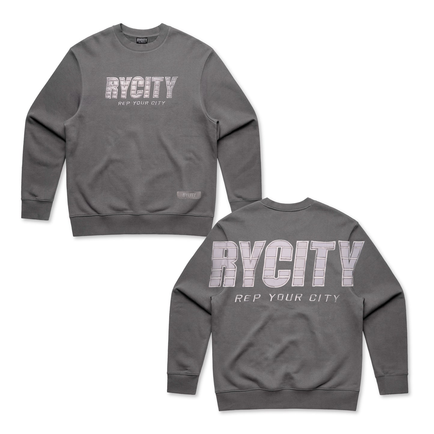 RYCITY - STORM GREY CREW NECK