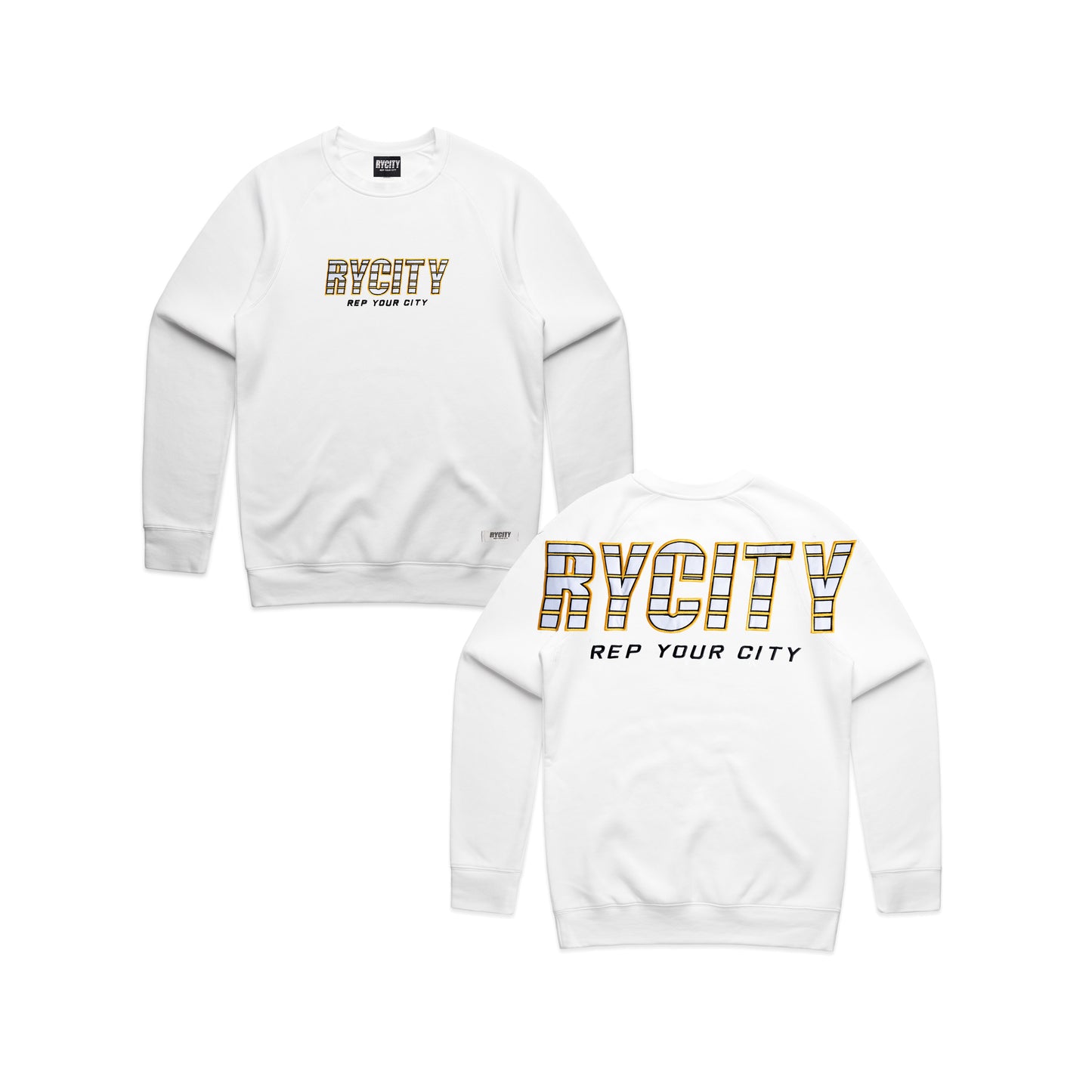 RYCITY - CREWNECK WHITE