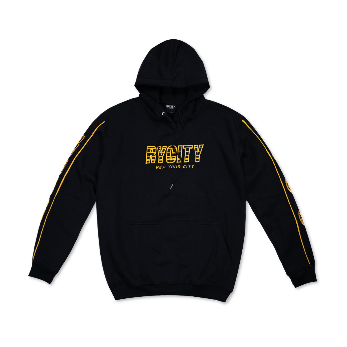 RYCITY BLACK AND GOLD TRACKSUIT