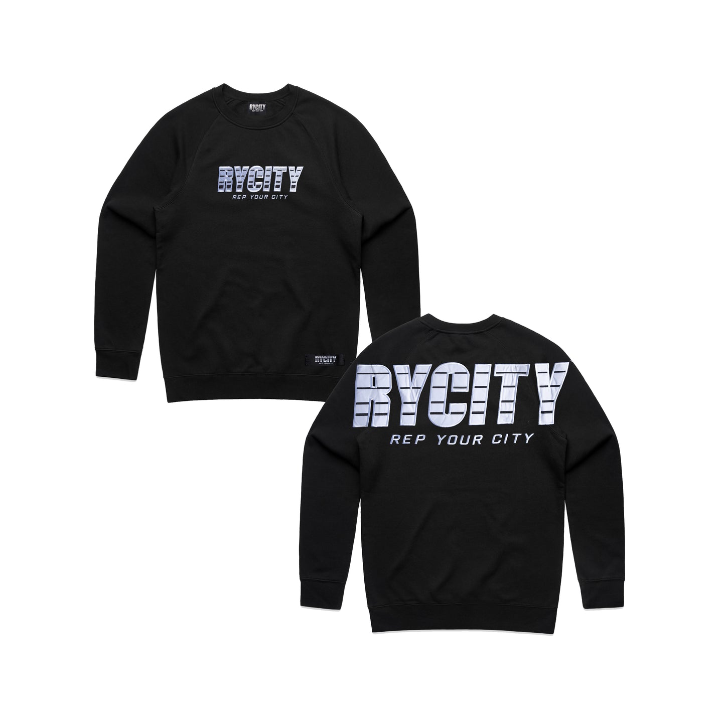 RYCITY - CREWNECK BLACK